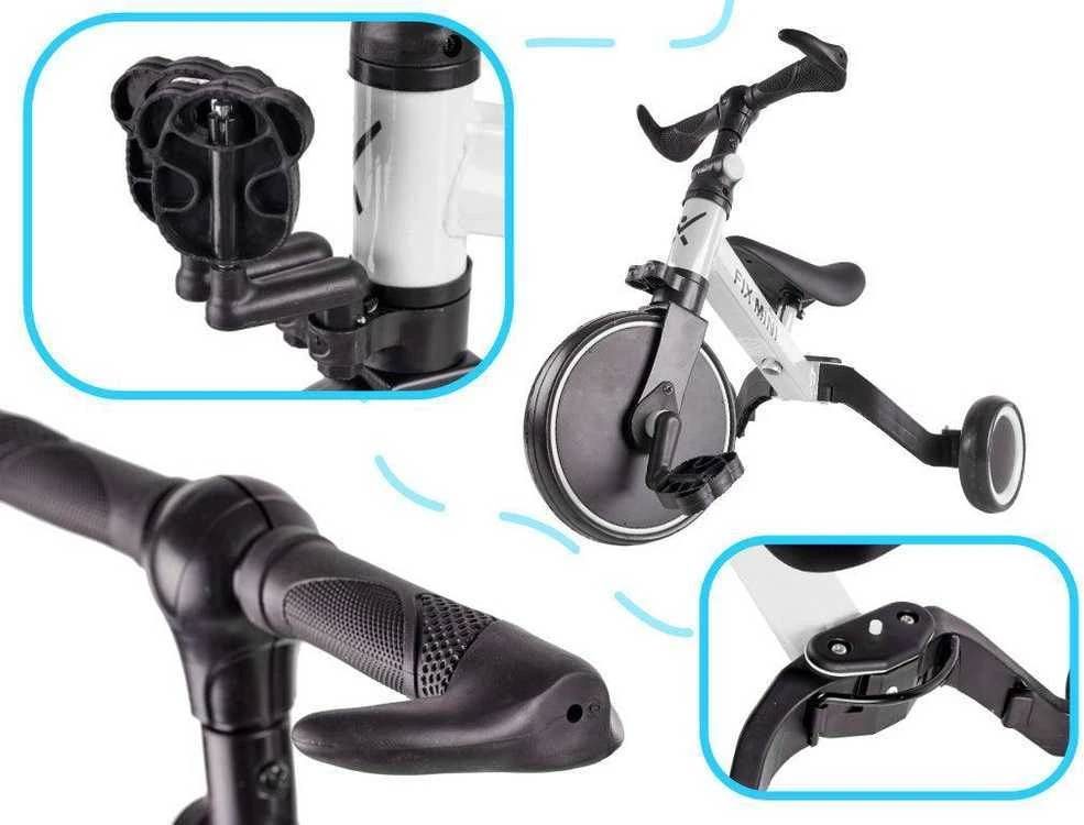 Baby Mix Triratukas Trike Fix Mini 3 in 1 baltas