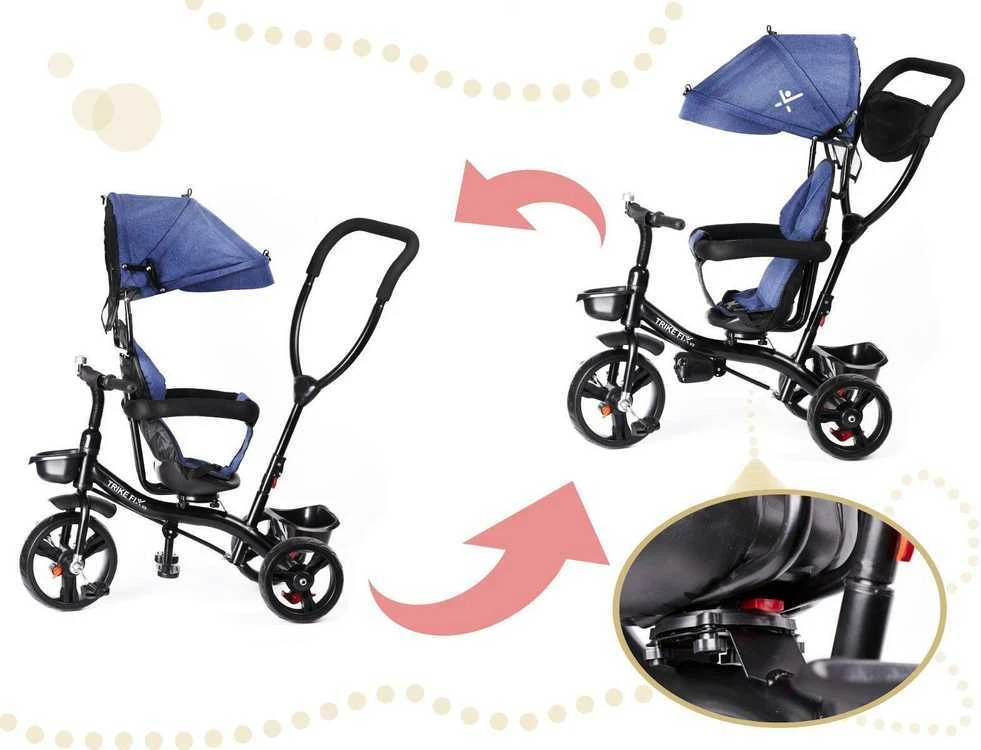 Trike Fix Triratis Fix Lite tamsiai mėlynas