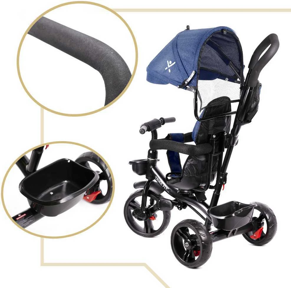 Trike Fix Triratis Fix Lite tamsiai mėlynas
