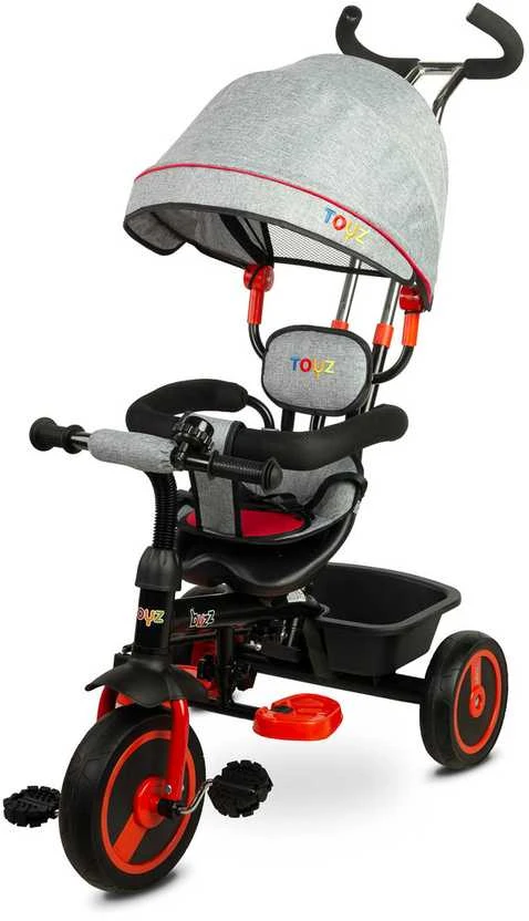 Triratukas Toyz Buzz, raudonas - pilkas