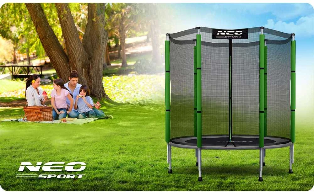 Vaikiškas batutas „Neo-Sport“ 140 cm