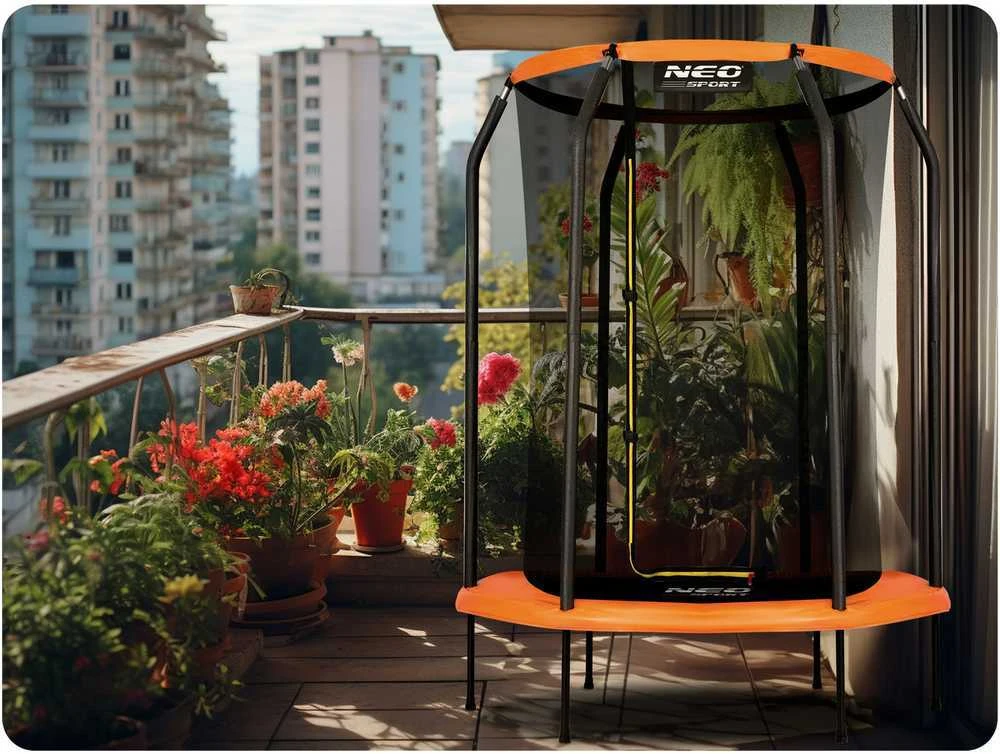 Vaikiškas batutas „Neo-Sport“ 152 cm