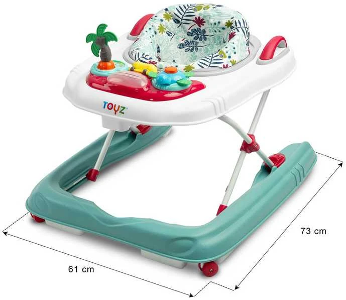 Vaikštynė-stumdukas 2in1 Toyz Surf Floral