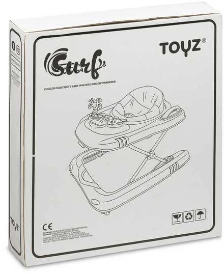 Vaikštynė-stumdukas 2in1 Toyz Surf Floral
