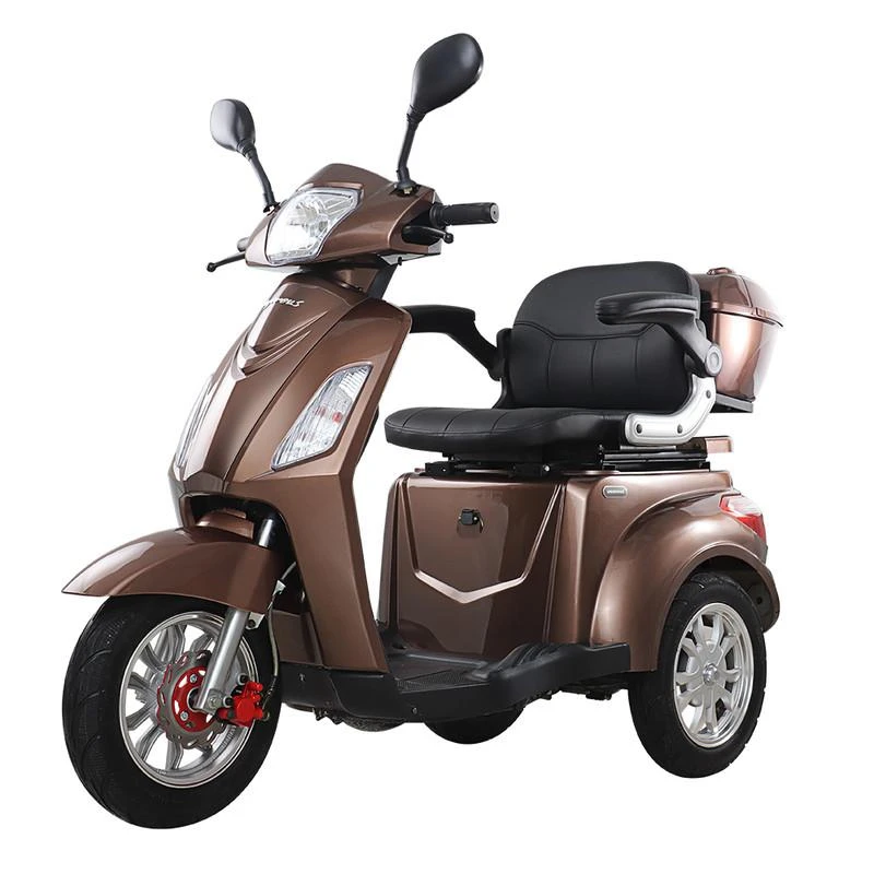Elektrinis triratis MS03/EEC 20Ah(Ličio jonų baterija) - Ruda