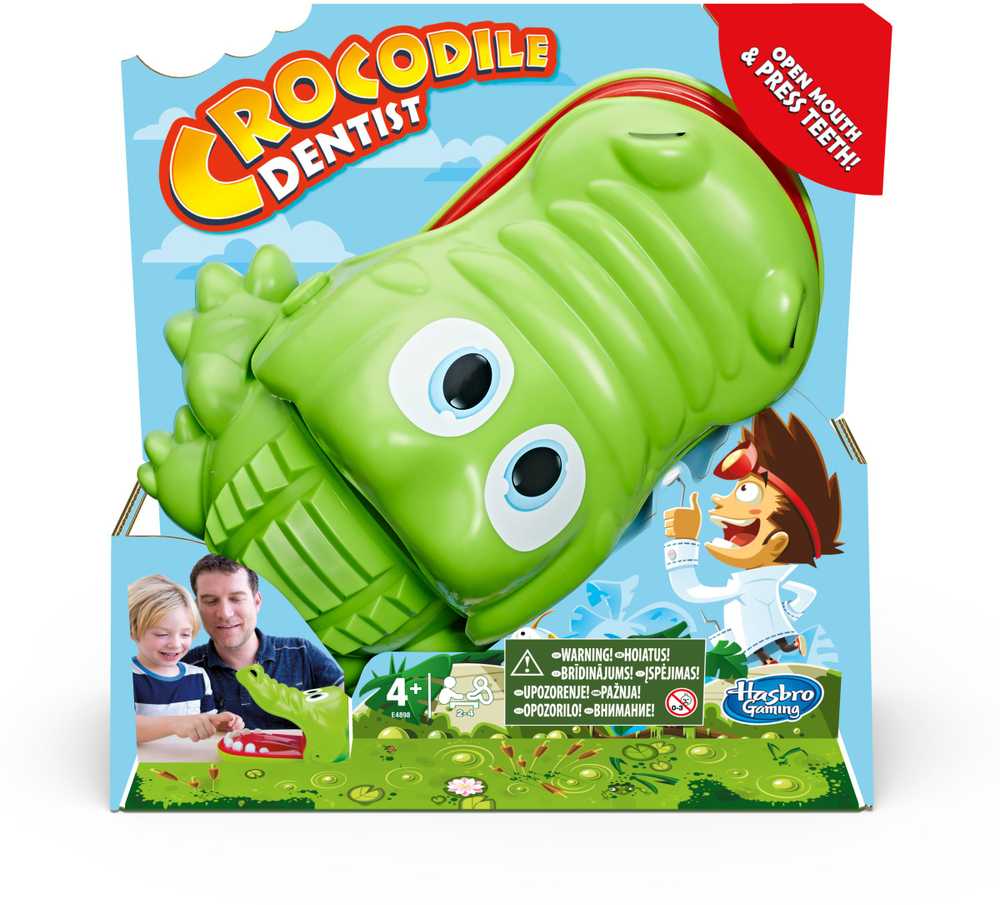 HASBRO Žaidimas „Krokodilo dantistas“ aprašymas - Prekės nuotrauka