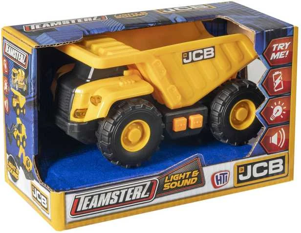 JCB Sunkvežimis su šviesomis ir garsais aprašymas - Prekės nuotrauka