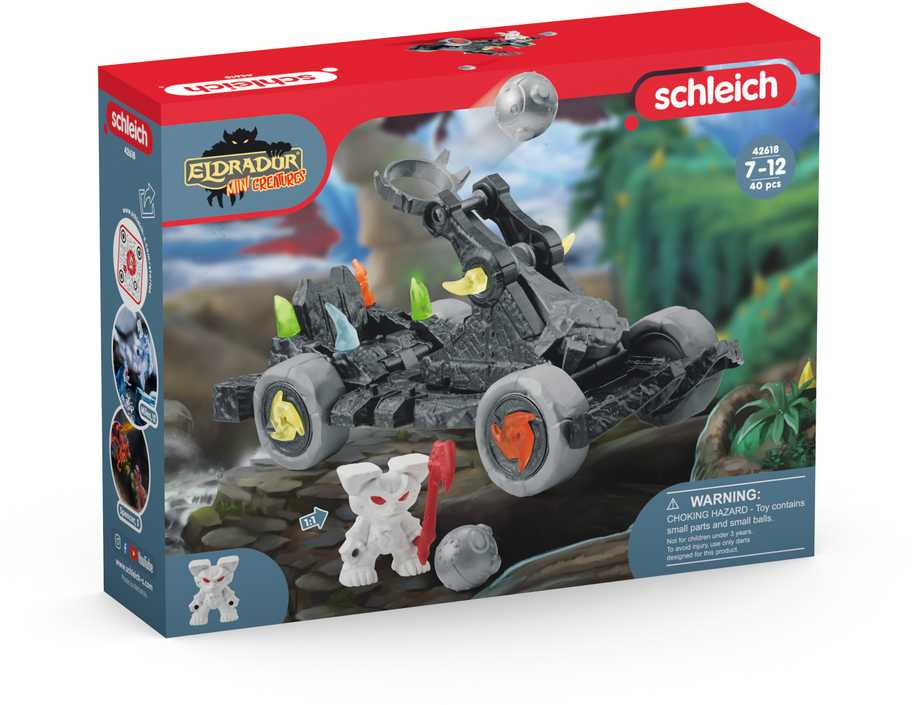 SCHLEICH ELDRADOR Katapulta su mini būtybe aprašymas - Prekės nuotrauka