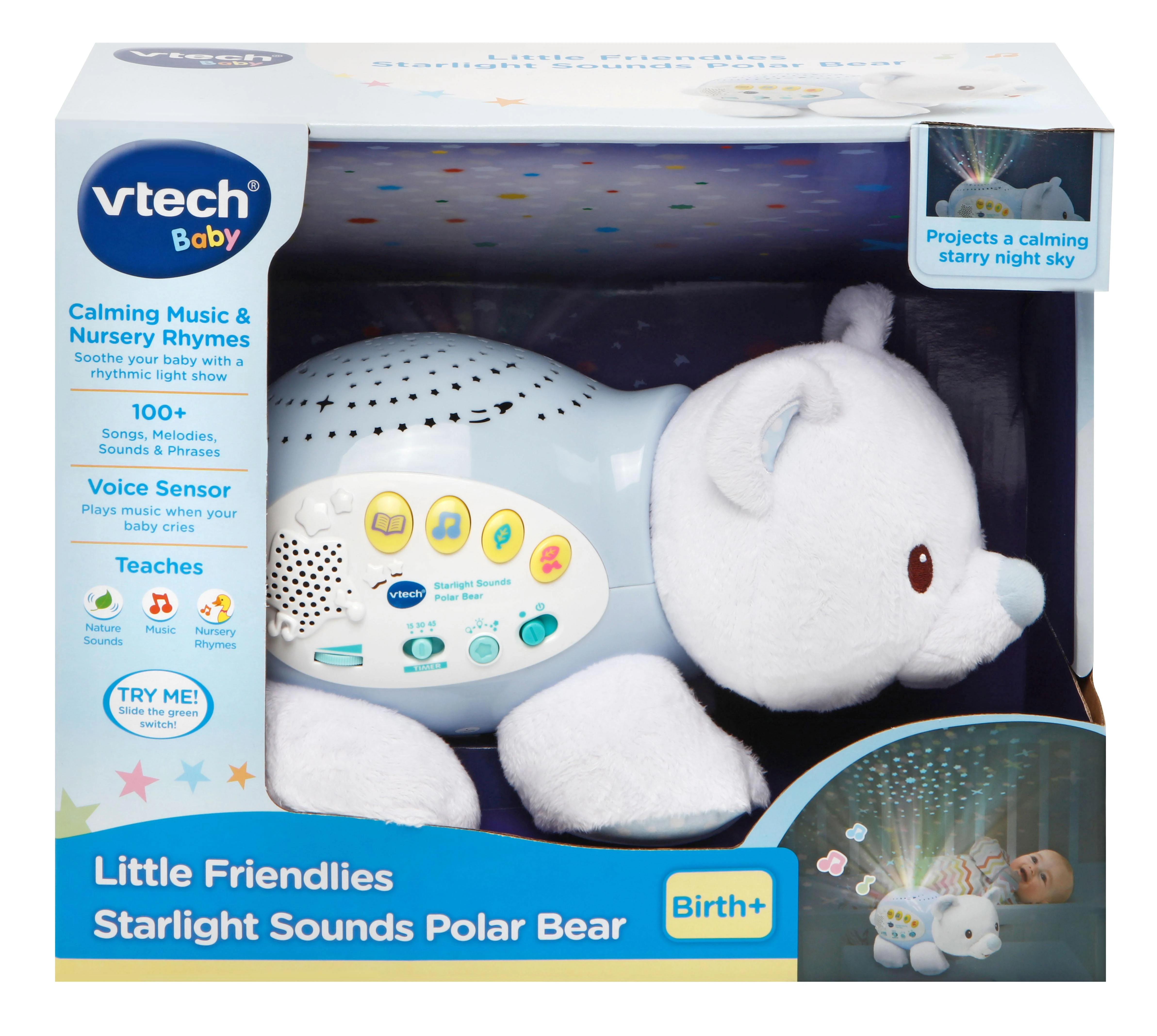 VTECH Meškutis su naktine lempute aprašymas - Prekės nuotrauka