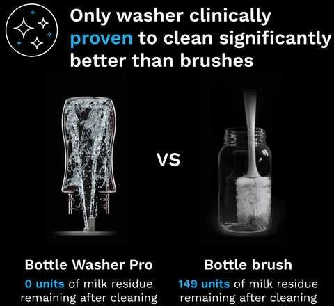 Baby Brezza Bottle Washer Pro buteliukų plovimo įrenginys (juodas)