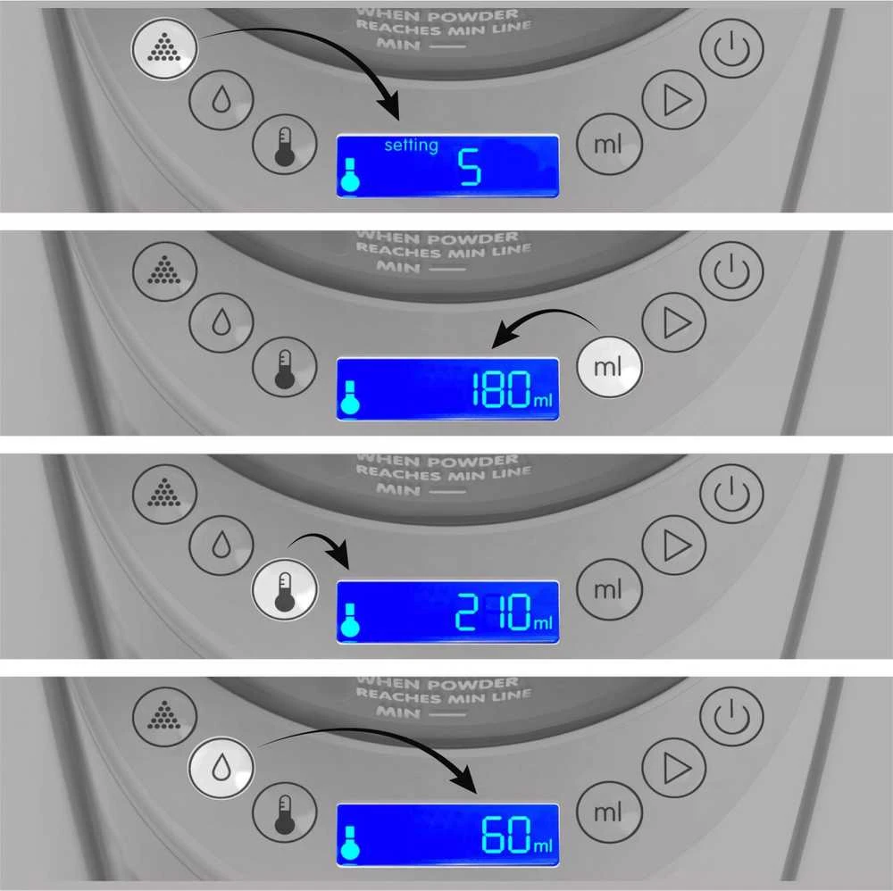 BABY BREZZA FORMULA PRO ADVANCED PIENO MIŠINIO RUOŠIMO APARATAS, ALL Baltas