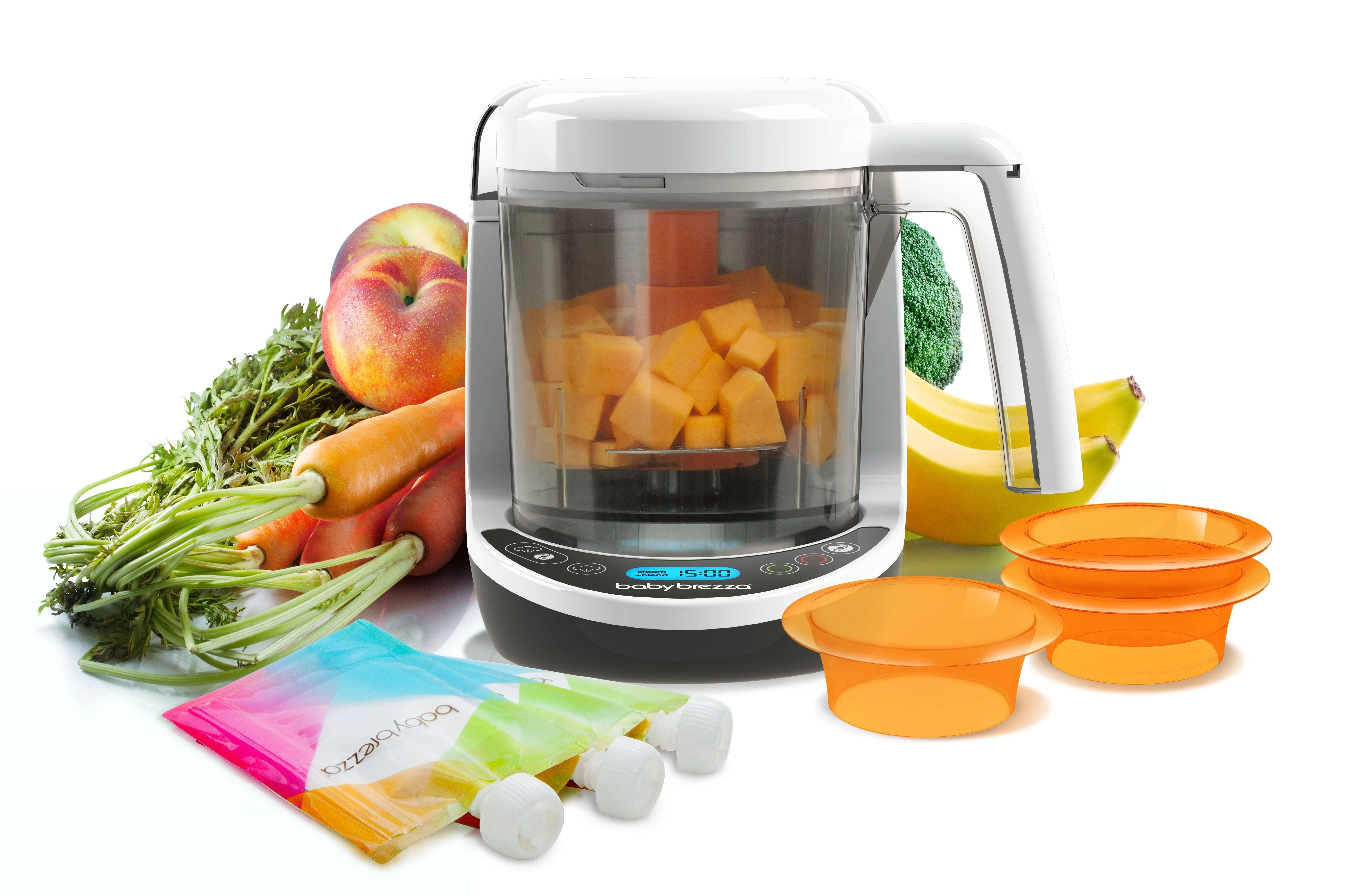 Baby Brezza kūdikio maisto ruošimo aparatas ONE STEP™ FOOD MAKER DELUXE