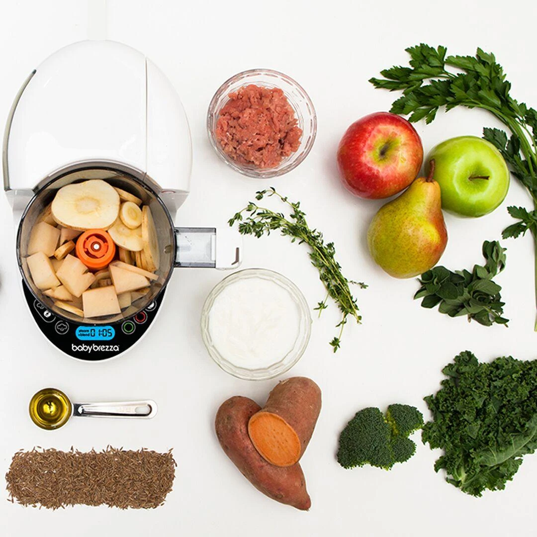 Baby Brezza kūdikio maisto ruošimo aparatas ONE STEP™ FOOD MAKER DELUXE