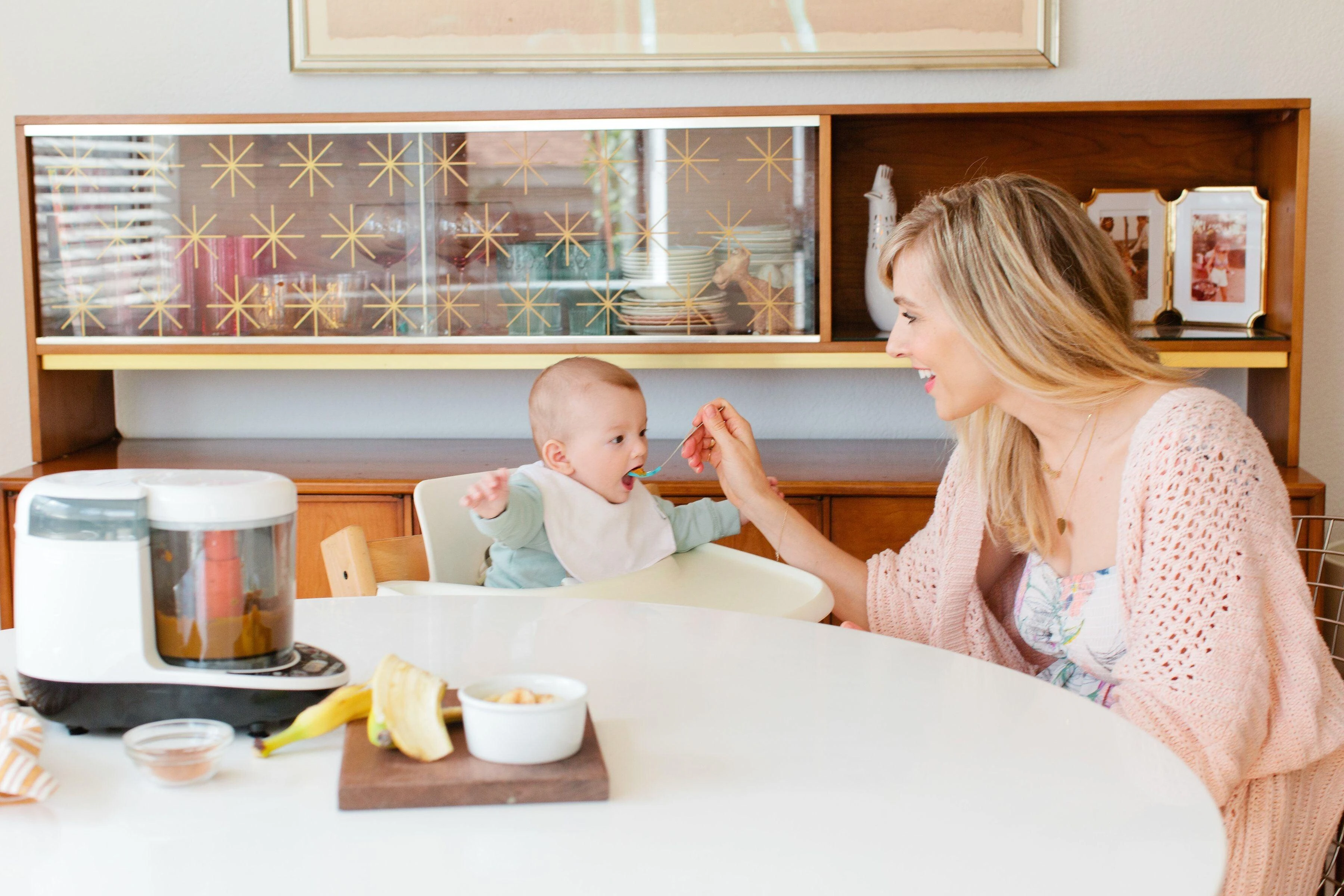Baby Brezza kūdikio maisto ruošimo aparatas ONE STEP™ FOOD MAKER DELUXE