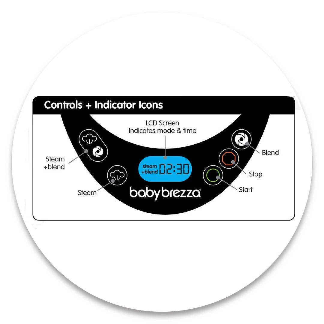 Baby Brezza kūdikio maisto ruošimo aparatas ONE STEP™ FOOD MAKER DELUXE