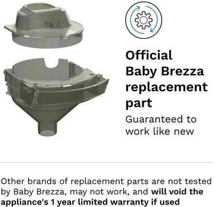 Baby Brezza mišinuko ruošimo aparato Formula Pro Advanced Mini piltuvėlis su dangteliu