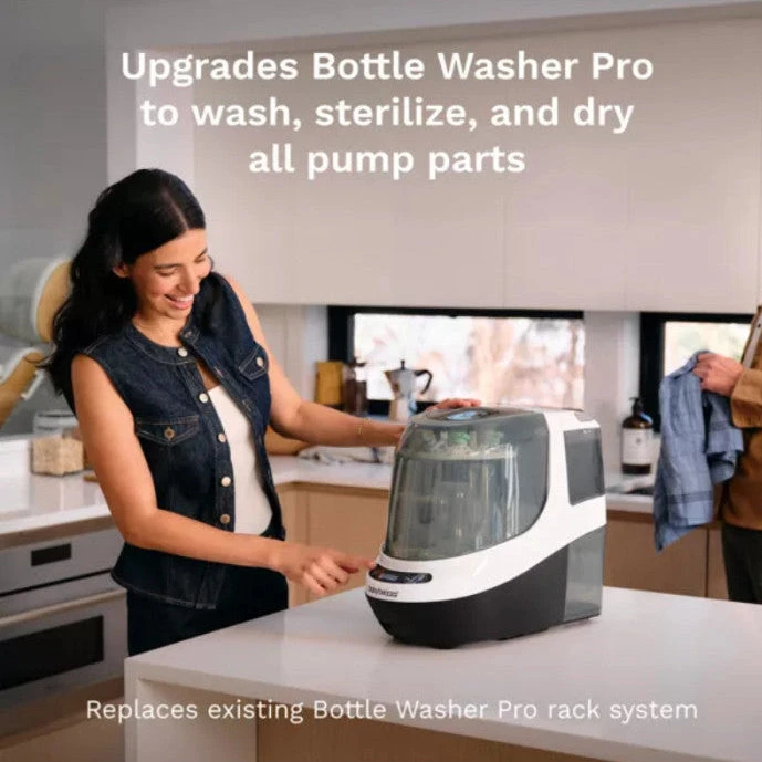 BABY BREZZA BUTELIUKŲ PLOVYKLOS WASHER PRO STOVAS PIENTRAUKIUI