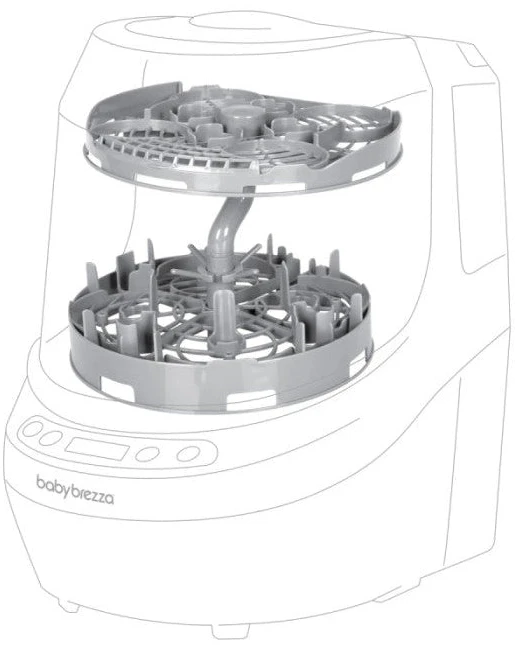 Baby Brezza Washer Pro vidinis dviejų lygių krepšys
