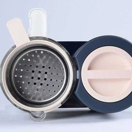 Trintuvas-garintuvas Beaba Babycook Neo, tamsiai mėlynas/baltas