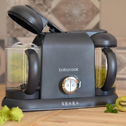 BEABA BABYCOOK PLUS TRINTUVAS-GARINTUVAS 4IN1, DARK Pilkas