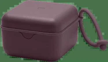 BIBS čiulptuko dėklas - užkandžių dėžutė Plum