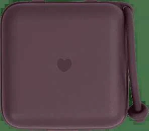 BIBS čiulptuko dėklas - užkandžių dėžutė Plum