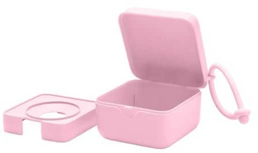 BIBS čiulptuko dėklas - užkandžių dėžutė Baby Rožinė