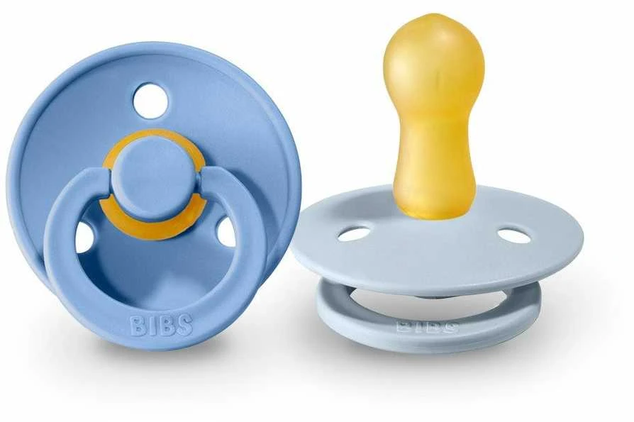 BIBS čiulptukų rinkinys 1 dydis (0 - 6 mėn.) Sky Mėlyna / Baby Mėlyna