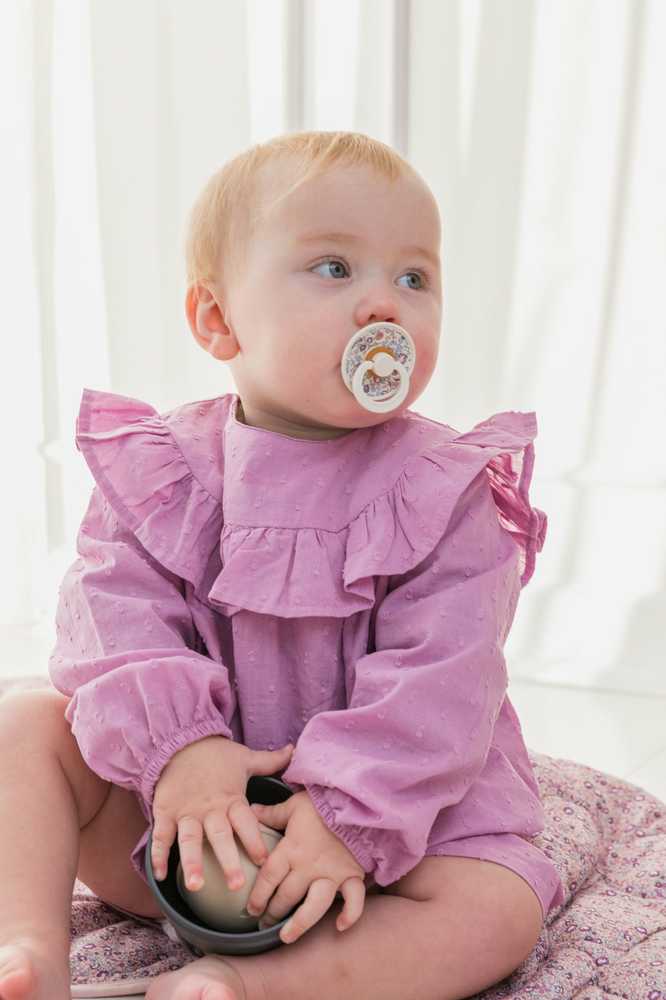 BIBS čiulptukų rinkinys 1 dydis (0 - 6 mėn.) Liberty Chamomile Lawn Violet Sky Mix
