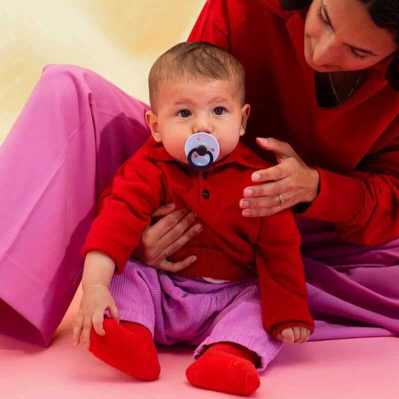 BIBS čiulptukų rinkinys 1 dydis (0 - 6 mėn.) Fusion Baby Mėlyna Petrol Mix