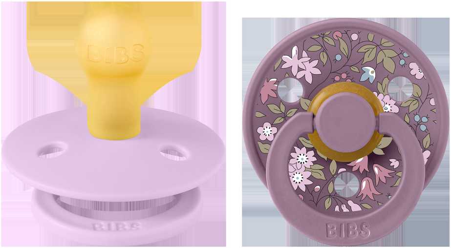 BIBS čiulptukų rinkinys 1 dydis (0 - 6 mėn.) Liberty Chamomile Lawn Violet Sky Mix