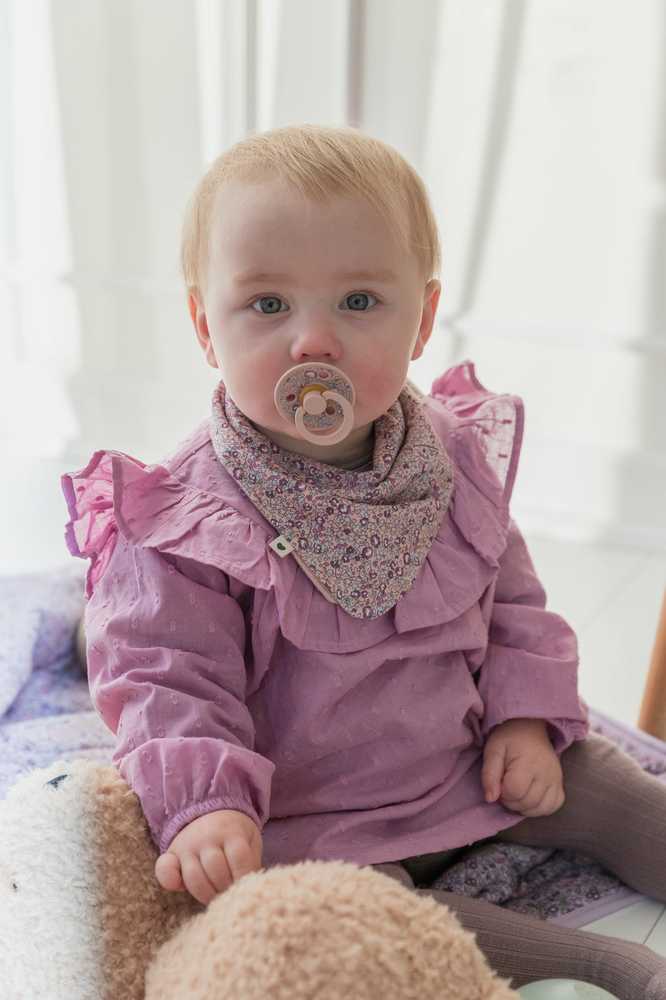 BIBS čiulptukų rinkinys 2 dydis (6 - 18 mėn.) Liberty Eloise Blush Mix