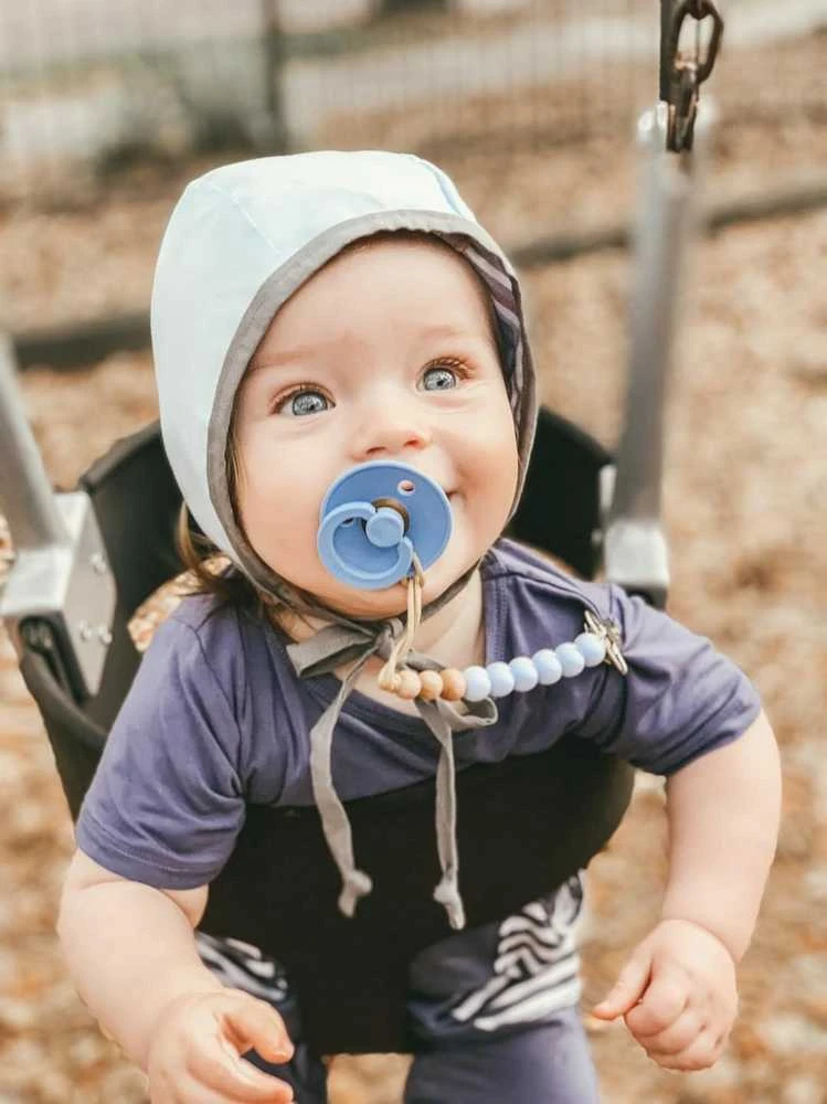 BIBS čiulptukų rinkinys 2 dydis (6 - 18 mėn.) Sky Mėlyna / Baby Mėlyna