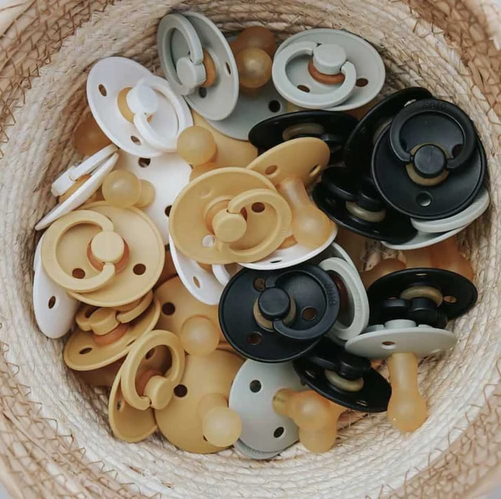 BIBS čiulptukų rinkinys 2 dydis (6 - 18 mėn.) Sky Mėlyna / Baby Mėlyna