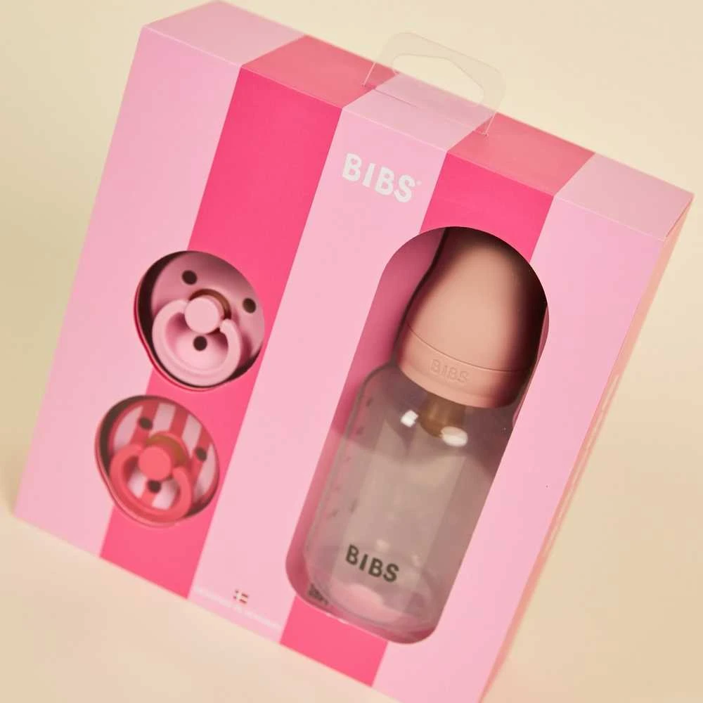 BIBS dovanų rinkinys kūdikiui Baby Sprinkle Gift Set Blush