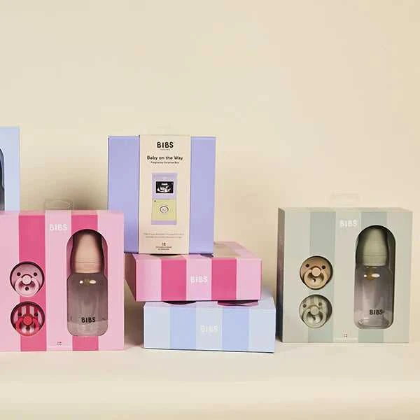 BIBS dovanų rinkinys kūdikiui Baby Sprinkle Gift Set Sage