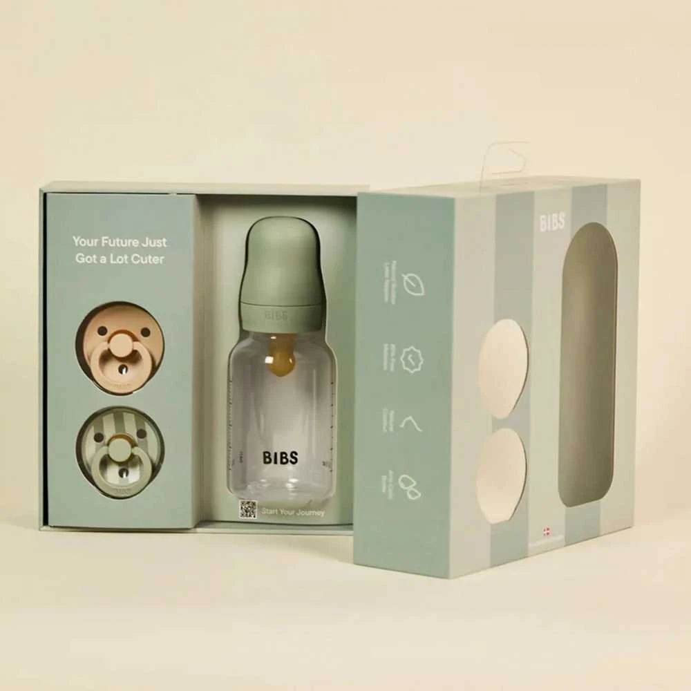 BIBS dovanų rinkinys kūdikiui Baby Sprinkle Gift Set Sage