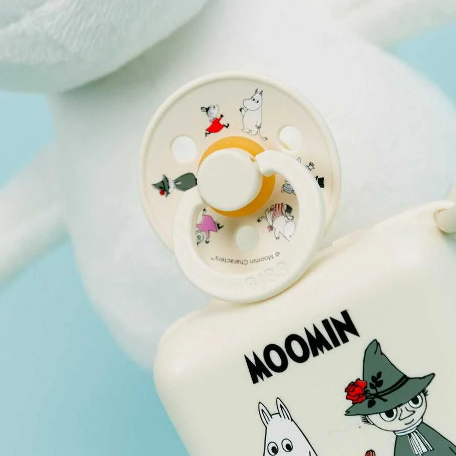 Nuk BIBS x Moomin čiulptuko dėklas - užkandžių dėžutė
