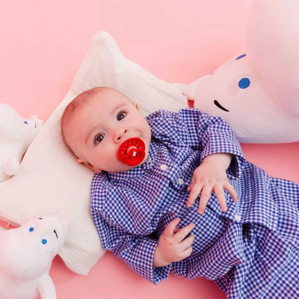 Mam Baby BIBS x MOOMIN čiulptukų rinkinys 1 dydis (0 - 6 mėn.) Dancing candy apple mix