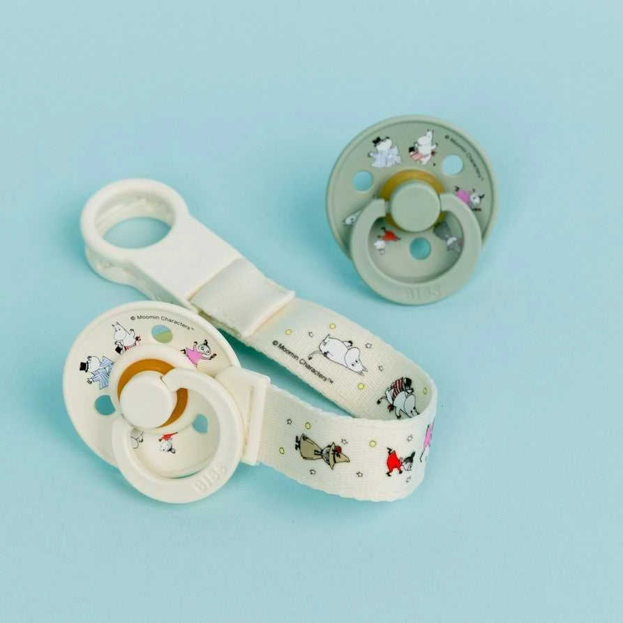 BIBS x MOOMIN čiulptukų rinkinys 2 dydis (6 - 18 mėn.) Sailing nordic mint mix