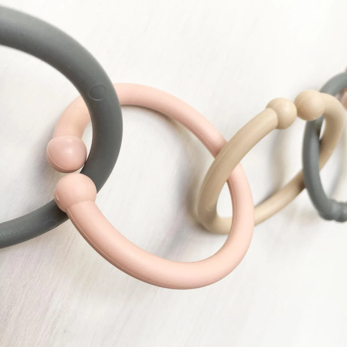 BIBS žižai (Loops Blush / Peach / Dusky Lilac )