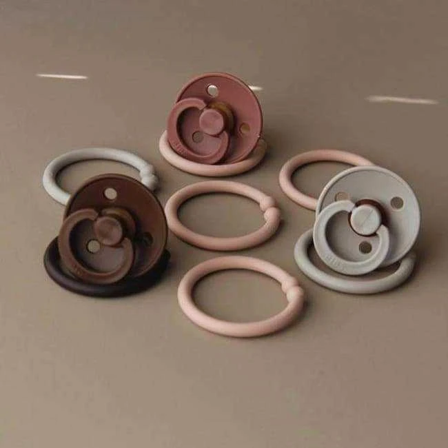 BIBS žižai (Loops Blush / Peach / Dusky Lilac )