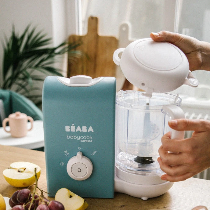 Trintuvas - garintuvas BEABA BABYCOOK EXPRESS BALTIC, Mėlynos spalvos