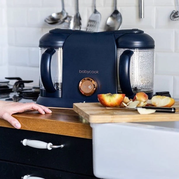 BEABA BABYCOOK PLUS TRINTUVAS-GARINTUVAS 4IN1, NIGHT Mėlynas