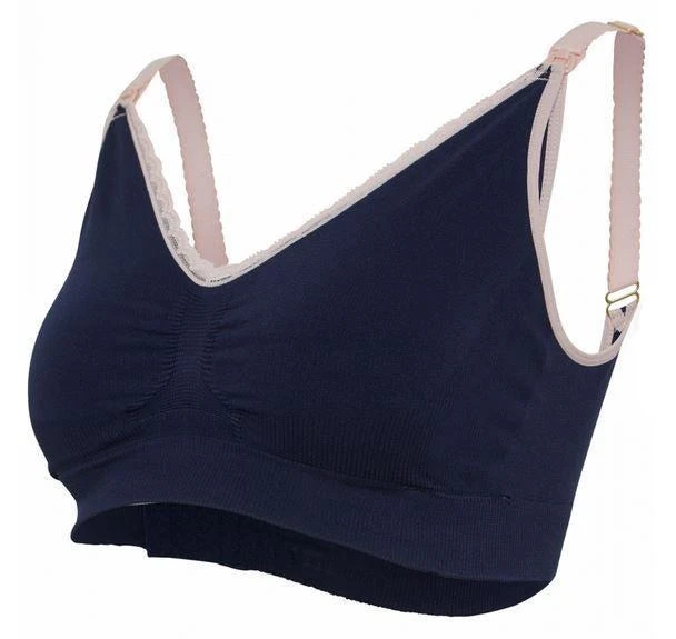Carriwell besiūlė liemenėlė maitinančioms / Original Nursing Bra Mėlyna-Rožinė