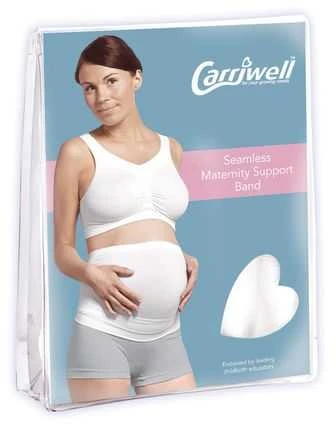 Carriwell besiūlis diržas nėščiosioms - pilvo juosta / Maternity Support Band (baltas)