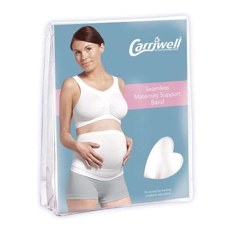 Carriwell besiūlis diržas nėščiosioms - pilvo juosta / Maternity Support Band (baltas)