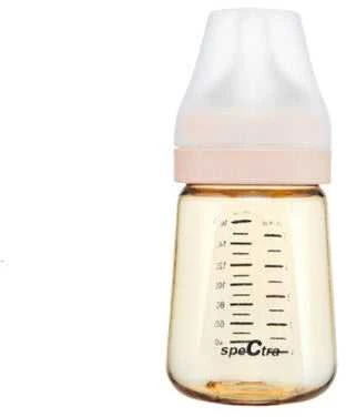 SPECTRA PPSU BUTELIUKAS, 160 ML, SU S DYDŽIO ŽINDUKU, CREAM VANILLA