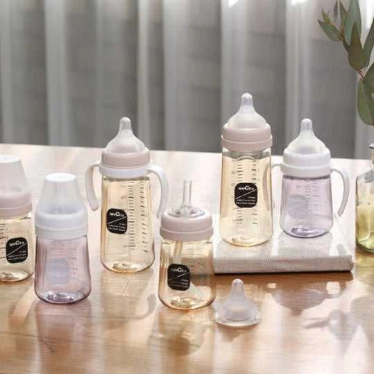 SPECTRA PPSU BUTELIUKAS, 260 ML, SU S DYDŽIO ŽINDUKU, CREAM VANILLA