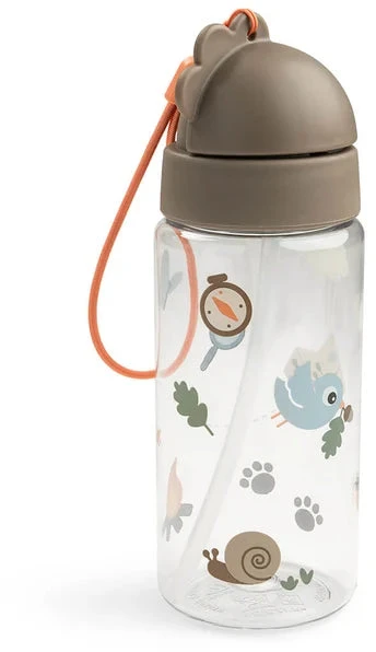 Done by Deer gertuvė su šiaudeliu Tiny Trails Sand, 350 ml